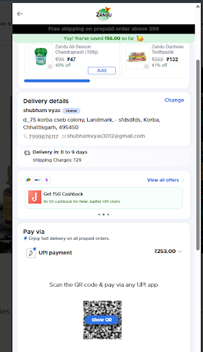 Bank offers via PayU at checkout